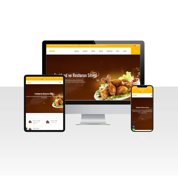 Kebapçı Restaurant Hazır Web Sitesi Paketi Adana
