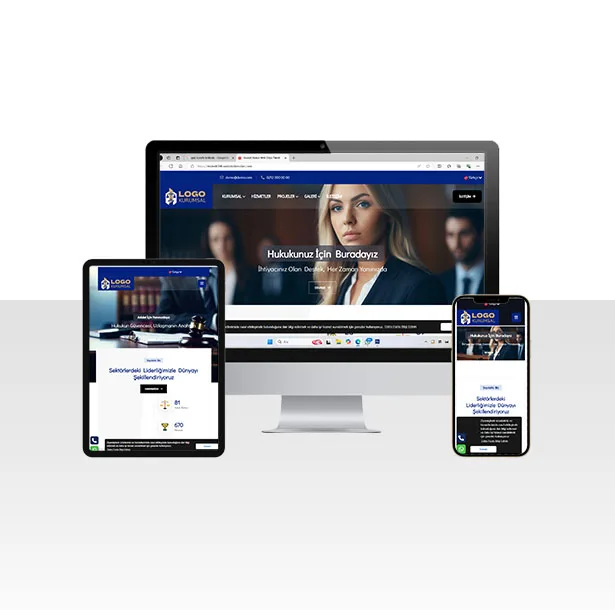 Avukatlık ve Arabuluculuk Web Sitesi Paketi Palest
