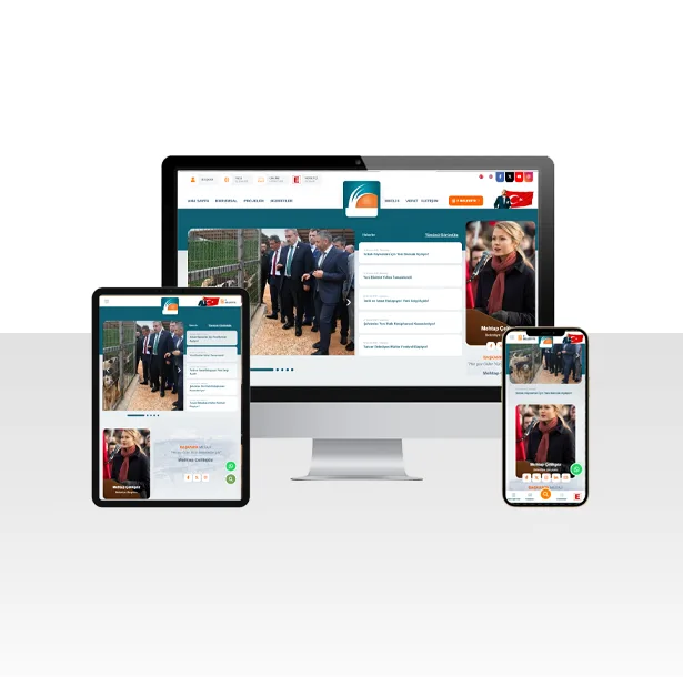 Hazır Belediye ve Şehir Web Sitesi Şablonu Marka