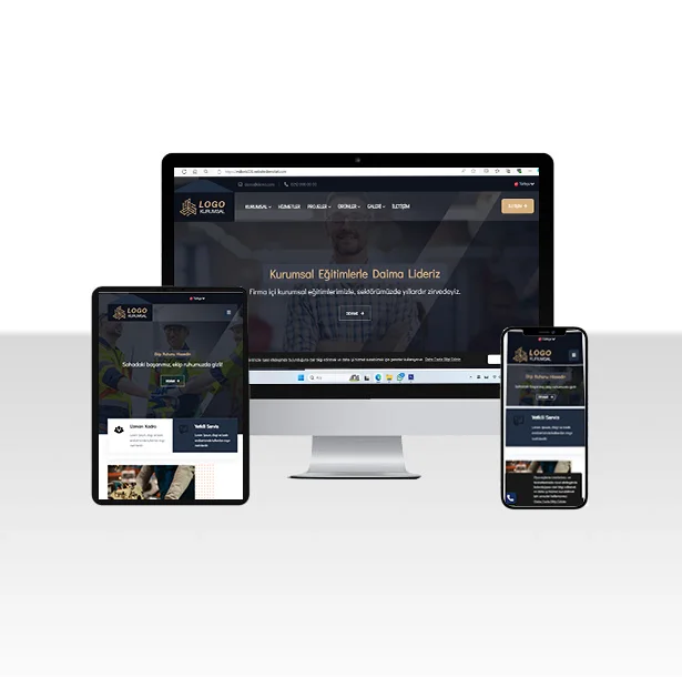 Proje ve Danışmanlık Şirketi Web Sitesi Paketi Tutku