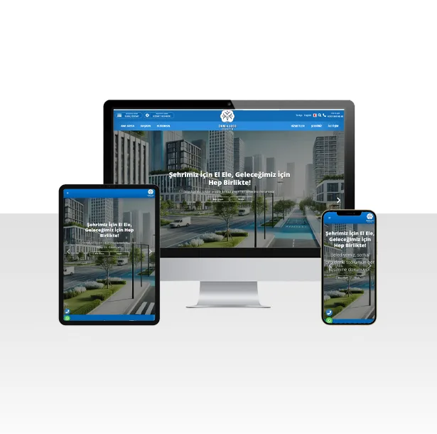 Belediye, Köy, İlçe ve Şehir Tanıtımı Web Sitesi Paketi Mega