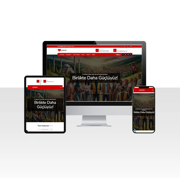 STK , Vakıf ve Dernek Web Sitesi Paketi Albayrak