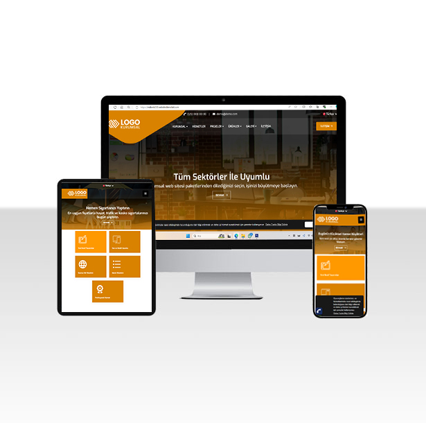 Dış Ticaret ve Danışmanlık Hazır Web Sitesi Paketi - Güneş