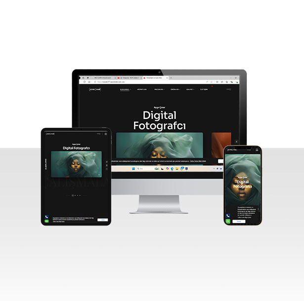 Kreatif Medya ve Fotoğrafçılık Web Sitesi Paketi - Kivi