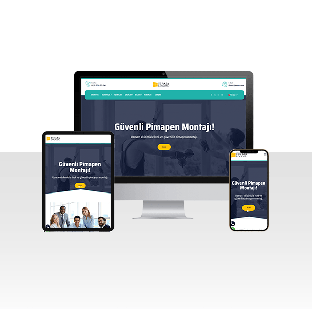 Pimapen ve Sineklik Tamir Web Sitesi Paketi - Vızzz