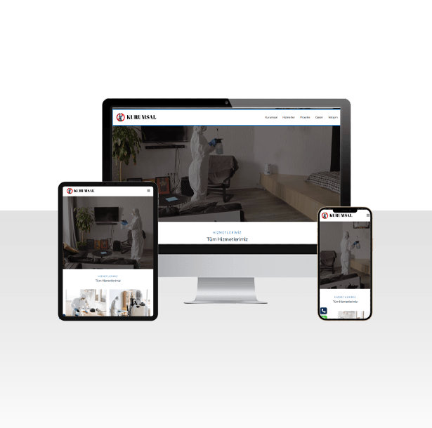 Haşere İlaçlama Firması Hazır Web Sitesi Paketi - Pros