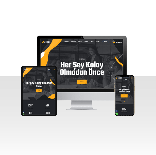 Kurumsal Firma ve Şirket Web Sitesi Paketi - Leeder