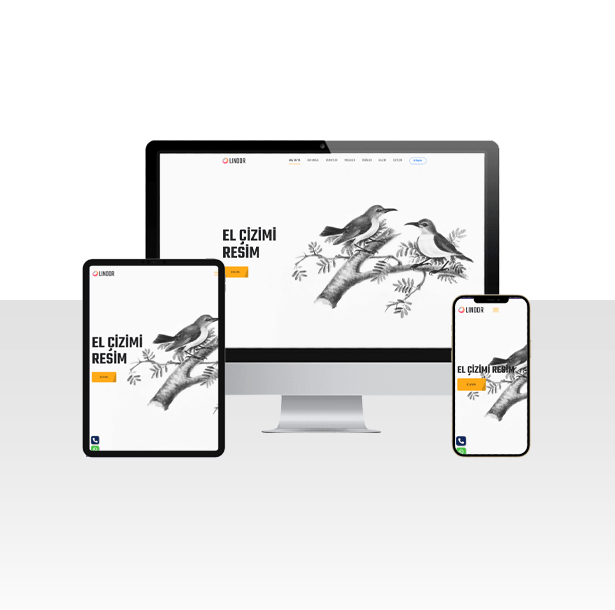 Ressam ve Fotoğrafçı Web Sitesi Paketi - Tablo