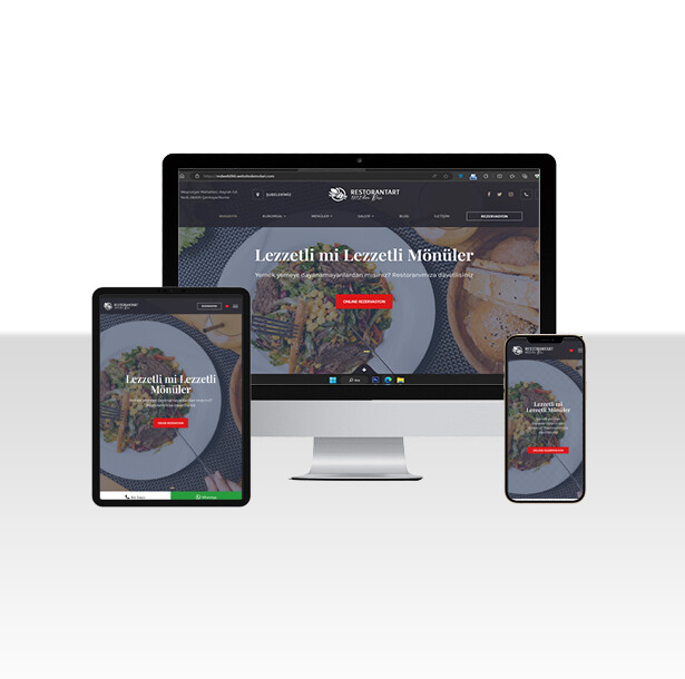 Cafe & Restoran Web Paketi Cyle