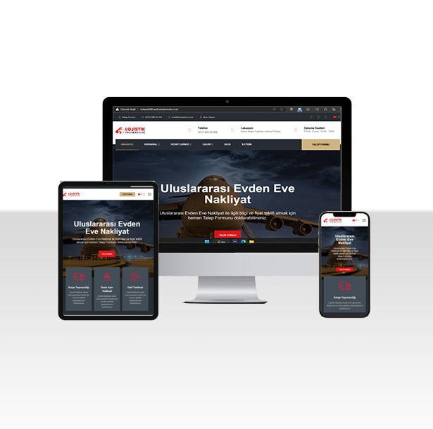 Nakliyat / Lojistik Web Paketi Kai