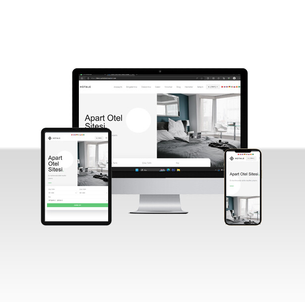 Apart Otel Web Paketi Hotale