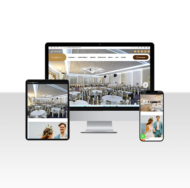 Hazır Düğün Salonu Web Sitesi