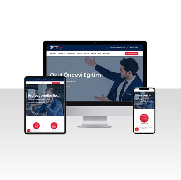 Kreş / Eğitim Kurumu Web Sitesi