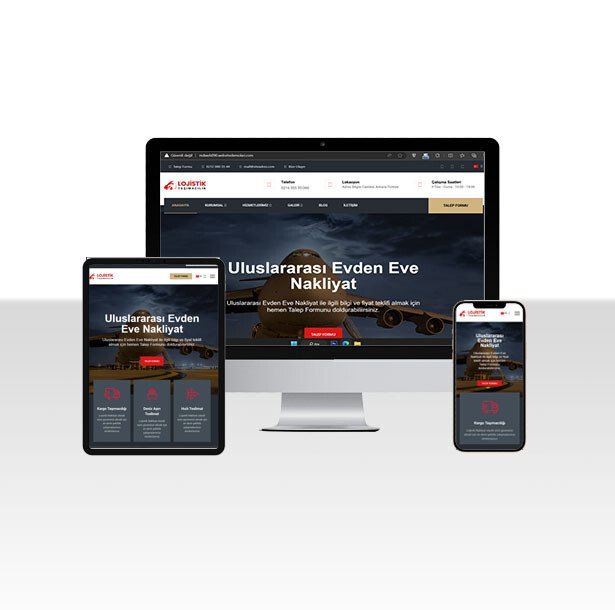 Nakliyat / Lojistik Web Paketi Kai
