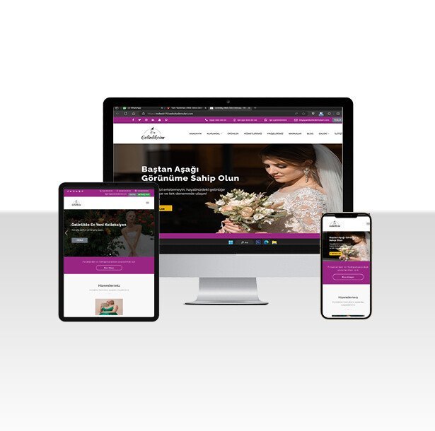 Gelinlikçi Web Paketi