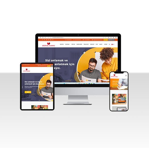 Bilişim ve Reklam Ajansı Şirketi Web Sitesi - Orka