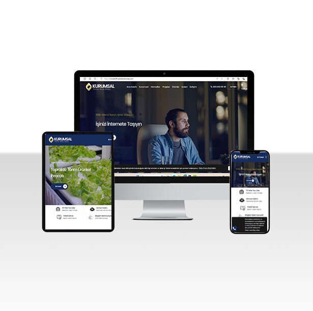 İthalat / İmalat / Dış Ticaret Web Sitesi Paketi - Dia