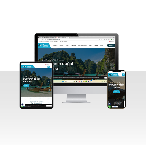 Turizm Gezi ve Tur Web Sitesi Paketi - Alaba