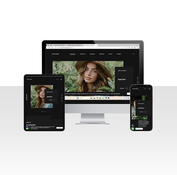 Kişisel Fotoğrafçı ve Sanatçı Web Sitesi Paketi - Fotokapan