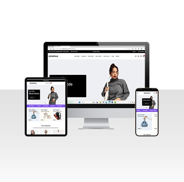 E-Ticaret Butik ve Moda Ürünleri Satışı Web Paketi - Civil