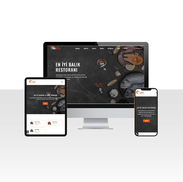 Balık Restaurant Hazır Web Sitesi Paketi - Roka