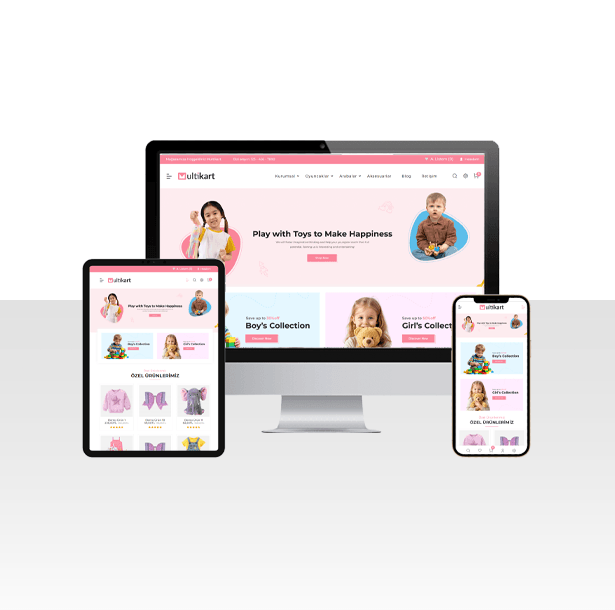 E-Ticaret Bebek ve Çocuk Giyim Web Sitesi - Watoys