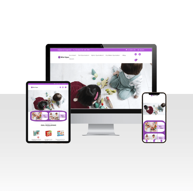 E-Ticaret Bebek Ürünleri ve Oyuncak Satış Sitesi - Bebetoo