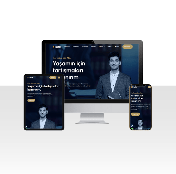 Kişisel Danışmanlık Hazır Web Sitesi Paketi - Sana