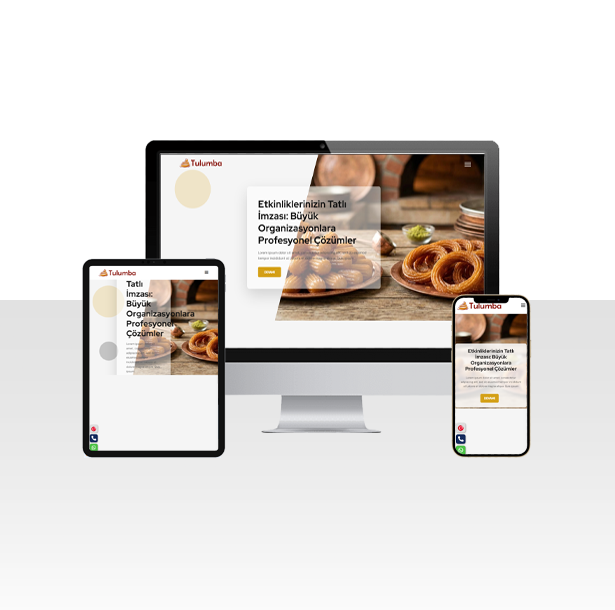 Tulumbacı , Lokmacı ve Tatlıcı Hazır Web Sitesi Paketi - Sakarya