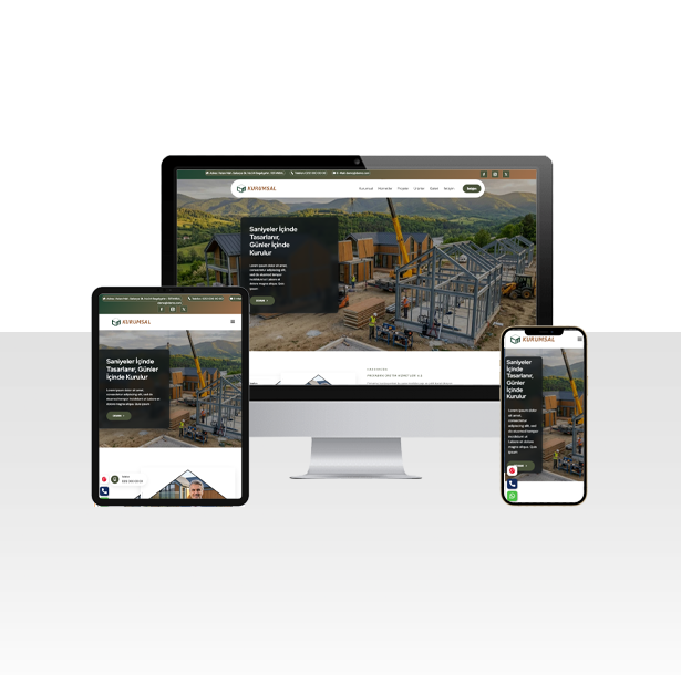 Çelik Ev ve Prefabrik Ev Üretimi Hazır Web Sitesi - Sur