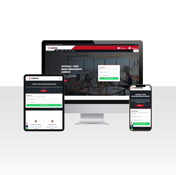 Vize Danışmanlığı İçin Hazır Web Sitesi - Master