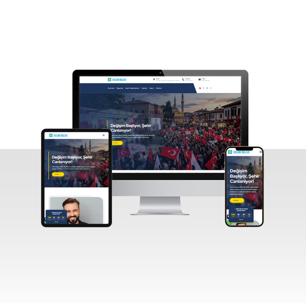 İYİ PARTİ - Parti Aday Web Sitesi Paketi v8